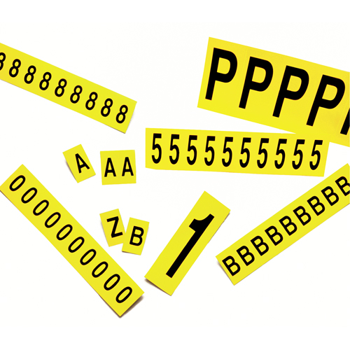 Systèmes de lettrage & de numérotation